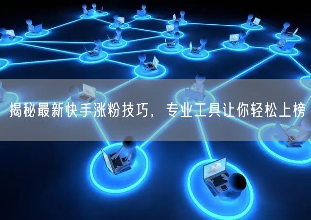 揭秘最新快手涨粉技巧，专业工具让你轻松上榜