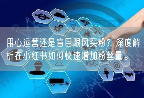 用心运营还是盲目跟风买粉？深度解析在小红书如何快速增加粉丝量。